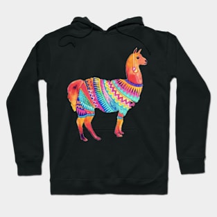 Colorful Llama Hoodie